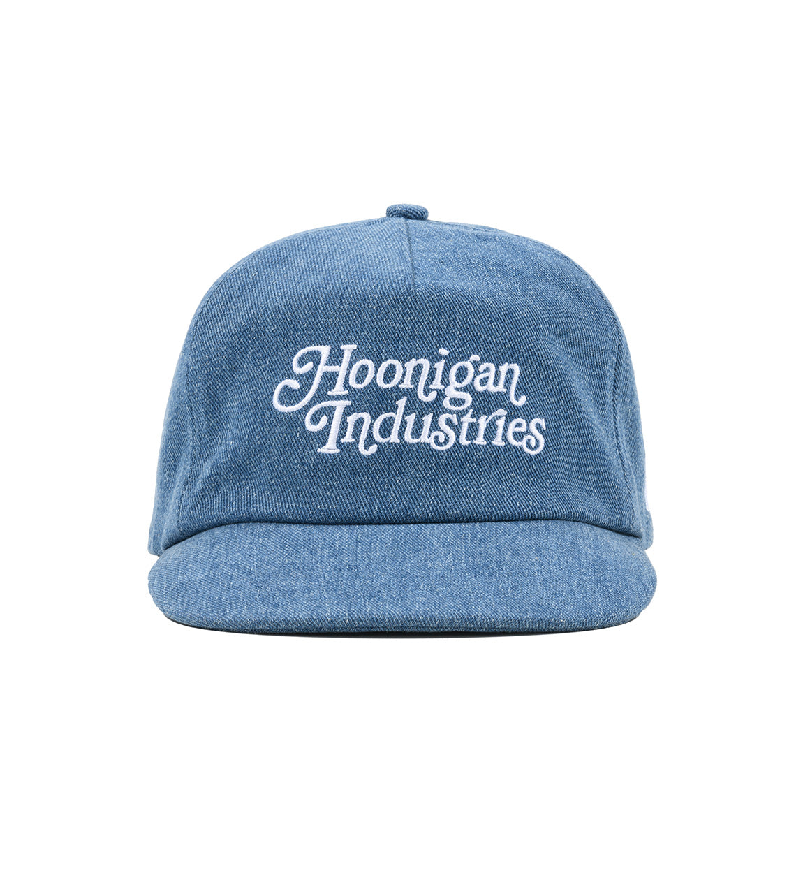 HOONIGAN BY THE BOOK denim unstructured snapback hat