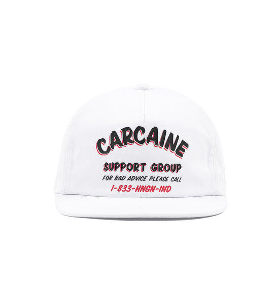 CARCAINE SUPPORT GROUP Unstructured Snapback Hat