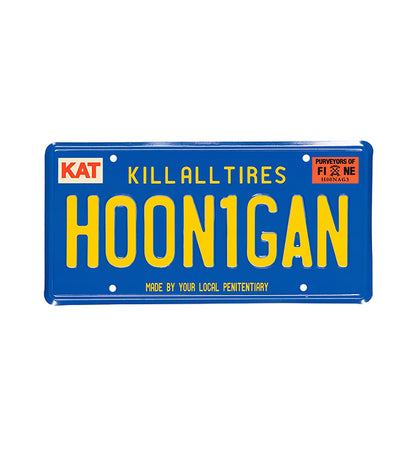 Hoonigan CALI OG Metal License Plate
