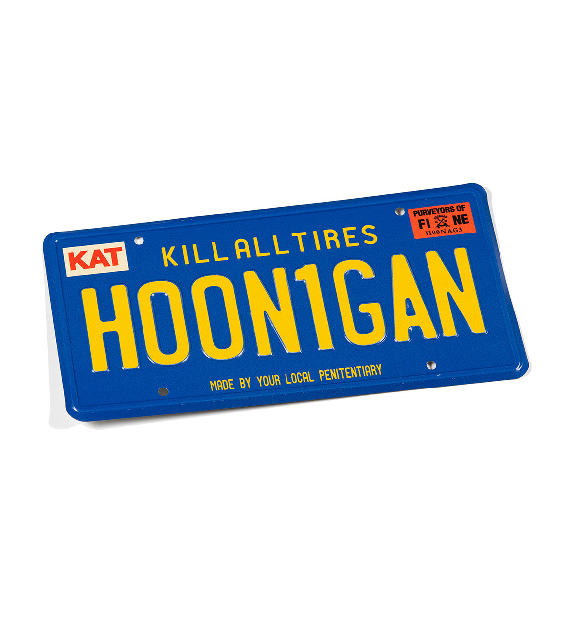 Hoonigan CALI OG Metal License Plate