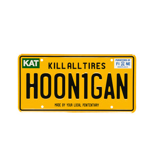 Hoonigan NEW YORK OG License Plate
