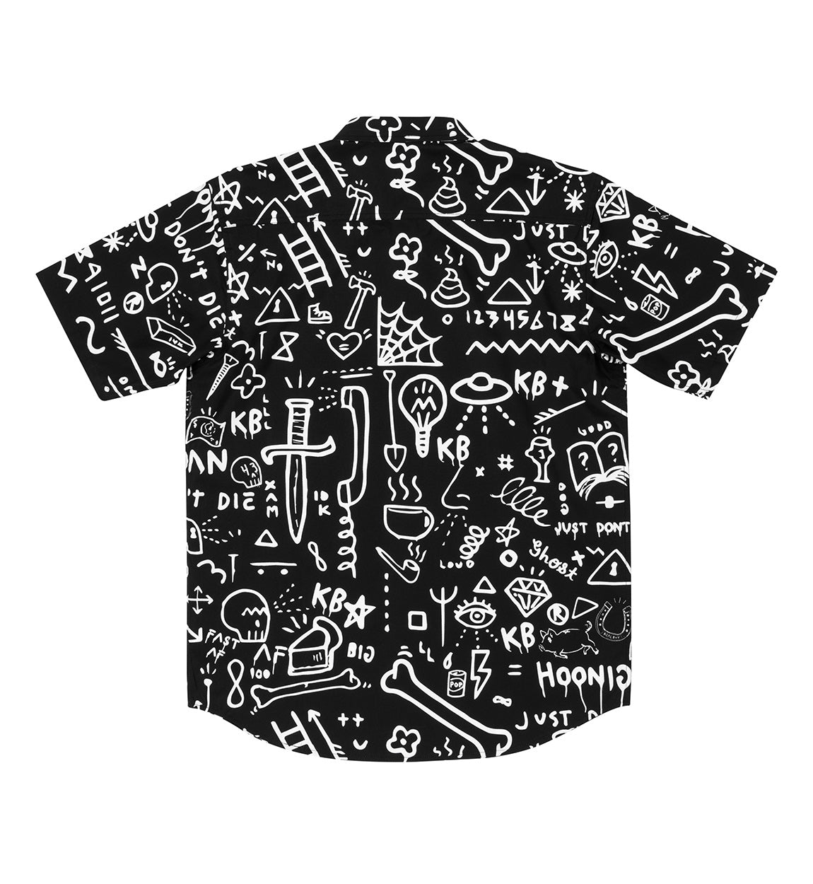 Ken Block x Trouble Andrew x Hoonigan SYMBOLS Woven Short Sleeve Shirt