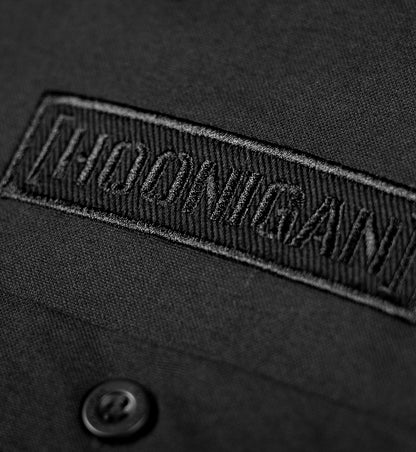 Hoonigan DONUT GARAGE Woven Short Sleeve Button-up Shirt