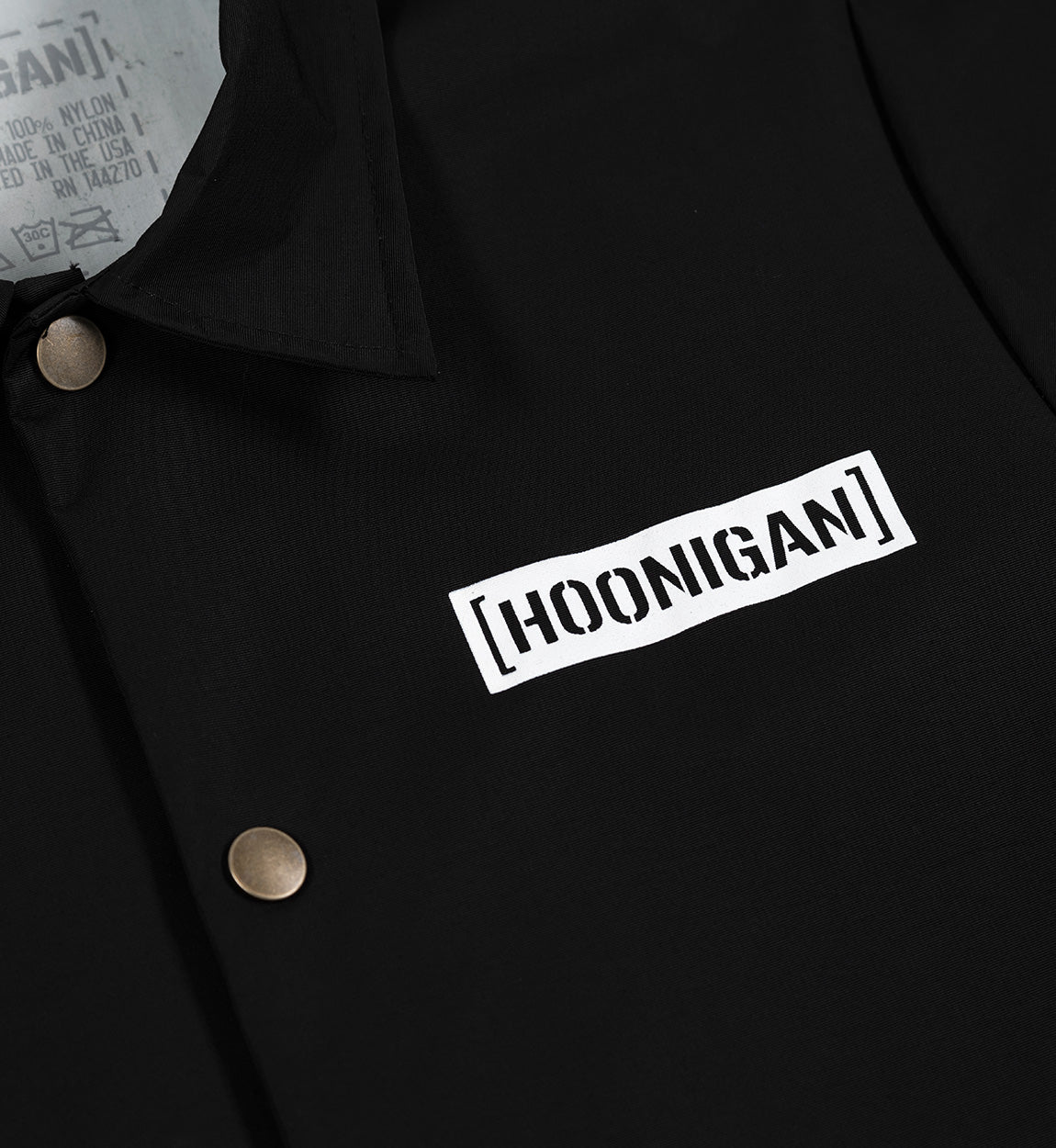 Hoonigan SCOTTO'S BOLT RESTORATION SERVICE coach jacket