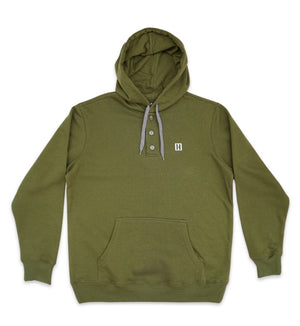 HILL CLIMB henley fleece