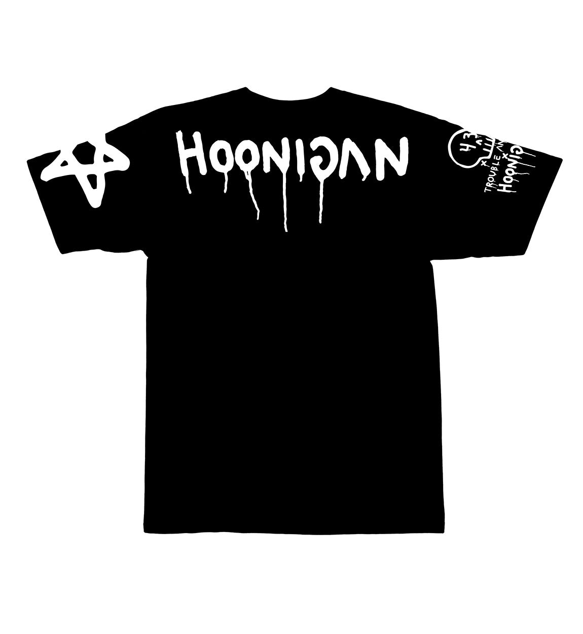Ken Block x Trouble Andrew x Hoonigan BIG GHOST/43 short sleeve t-shirt