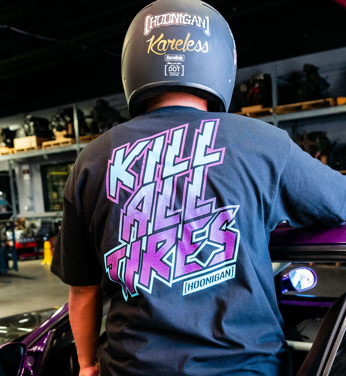 KILL ALL TIRES FADE  Short Sleeve T-shirt