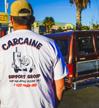 Hoonigan CARCAINE SUPPORT GROUP Short Sleeve Tee