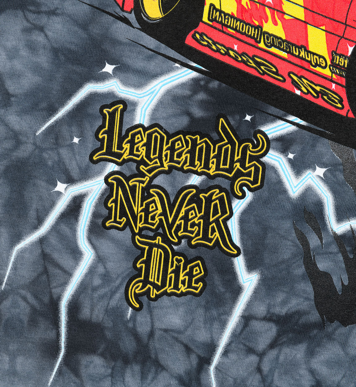 LEGENDS NEVER DIE tie dye short sleeve T-Shirt