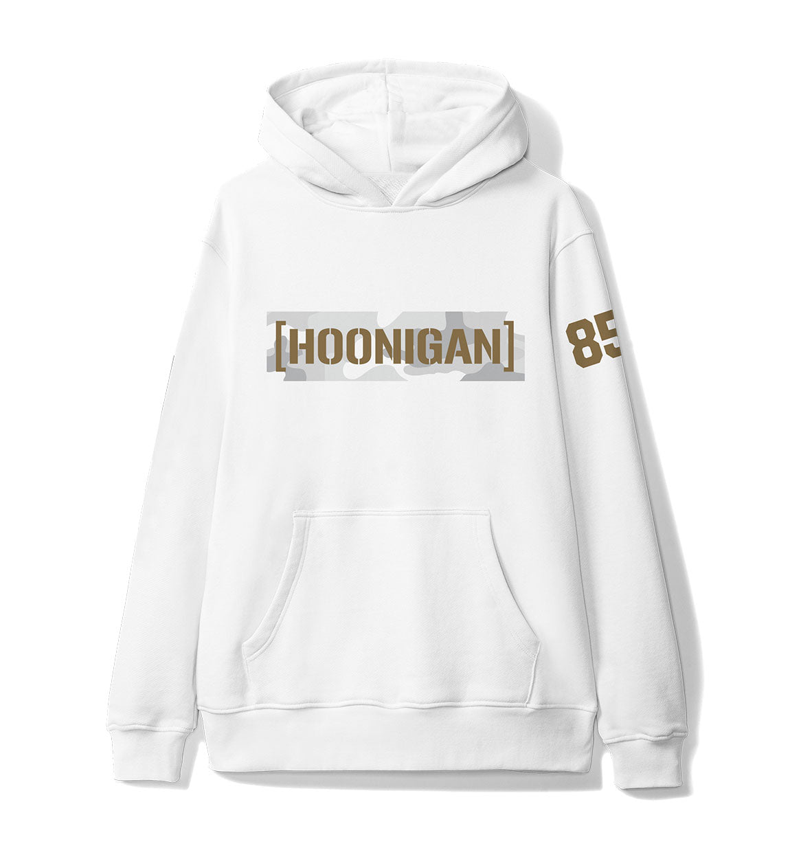 LIA BLOCK Snow Camo Censor Bar pullover hoodie - PRE ORDER ITEM